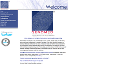 Desktop Screenshot of genomed.com